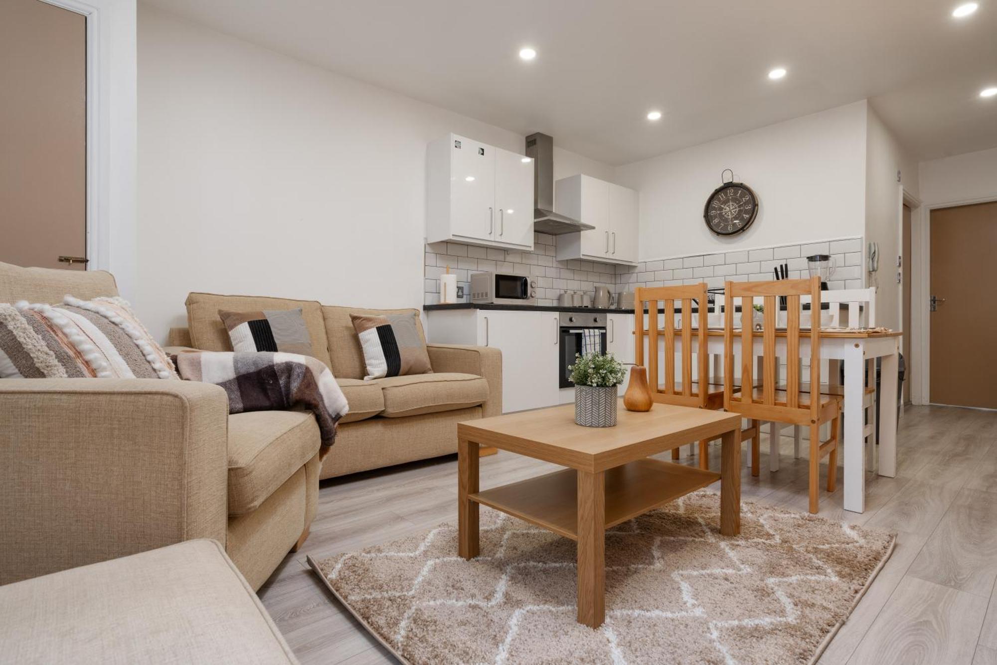 Cosy Central Apartment - Free Nearby Parking Liverpool Bagian luar foto